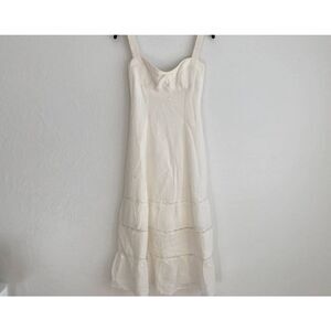 Reformation White Maxi Dress